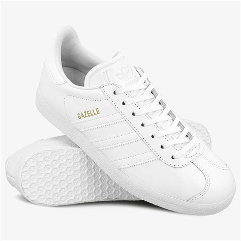 adidas gazelle w weiß mit punkten|Weiss .